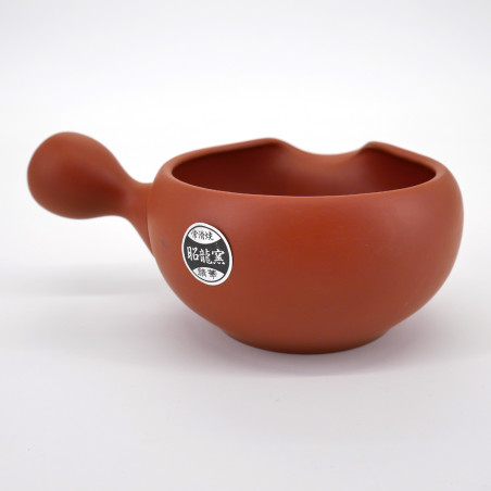 japanese red terracotta teapot SHÔRYÛSAKU SHUDORO