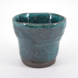 tasse bleu turquoise japonaise en céramique HISUIMARUCHI