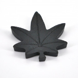  japanese cast iron chopsticks rest maple leaf MOMIJI