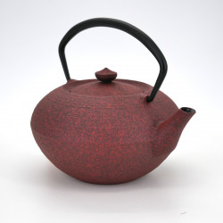 japanese prestige oval cast iron teapot chûshin kôbô 0,7L HIRATSUBO
