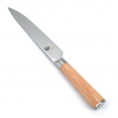 couteau de cuisine japonais KAI Sashimi 23 cm SHUN acier damas