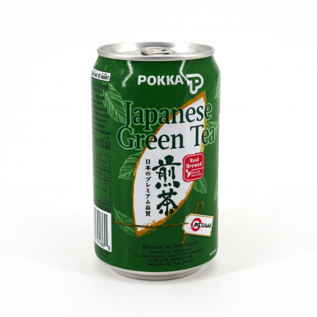 Thé vert japonais en canette - POKKA GREEN TEA