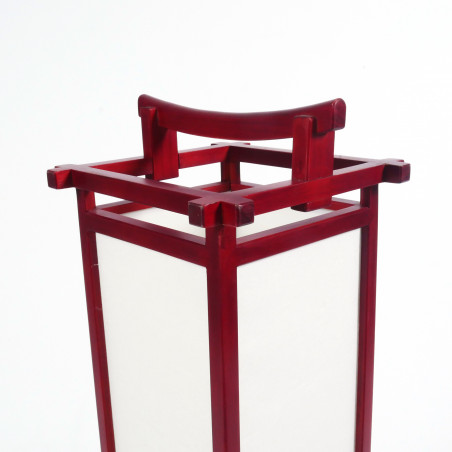 Great table lamp Japanese Red SHINDEN