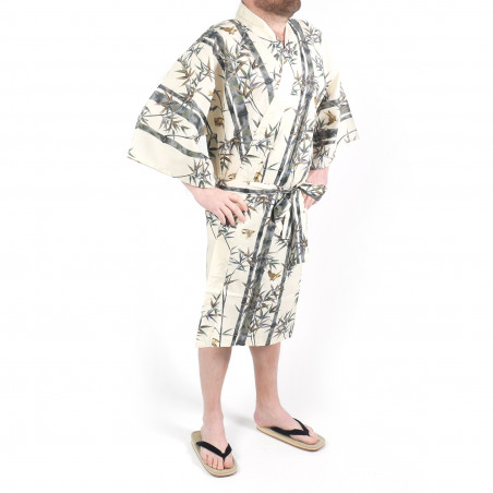 japanischer herren happi kimono, TAKE, Bambus