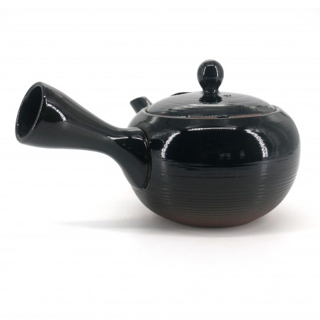 Théière japonaise tokoname kyusu, AOI, bleu