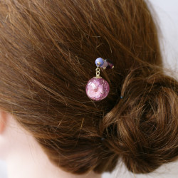 Kanzashi hairpick, FLOWER