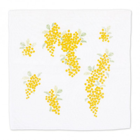 Japanese handkerchief, MIMOZA, Mimosa