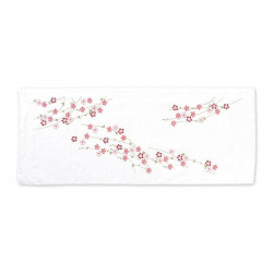 Petite Serviette japonaise, SAKURA, fleur de cerisier