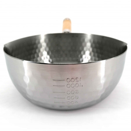 Stainless steel saucepan