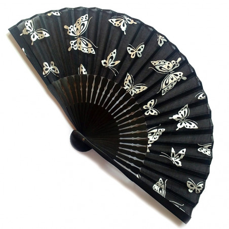 japanese fan bamboo & cotton CHO 2