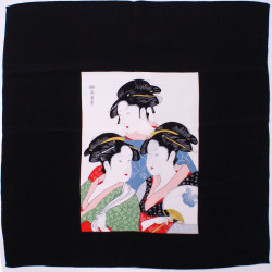 furoshiki japonais geishas - 3 femmes