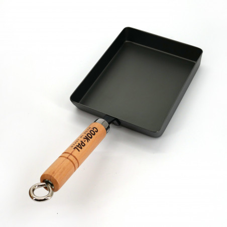 Small square pan for Japanese omelette, YOSHIKAWA EGGE-PAN