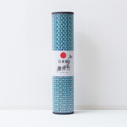 Stuoia di yoga giapponese naturale Tatami - JOY BLUE