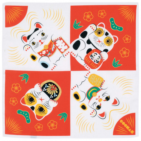 Furoshiki japonés, COCHAE, Manekineko