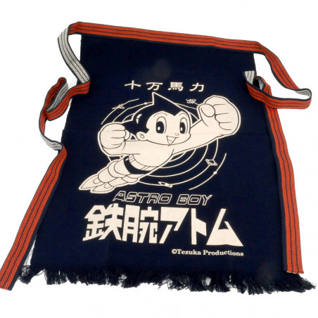 Grembiule tradizionale giapponese in cotone ASTRO BOY, MAEKAKE, ASUORO