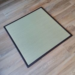 japanische traditionelle tatami reisstrohmatte, AGURA, quadrat