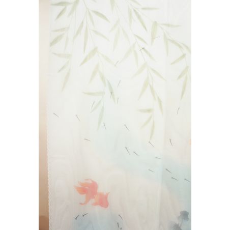 Rideau japonais Noren en polyester, KINGYO