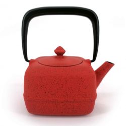Japanese cast iron teapot - WAZUQU YOHO - 0.4lt - red