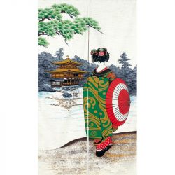 Japanese Noren curtain, MEIKO 