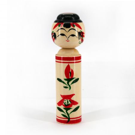 Japanese wooden Kokeshi doll - YAJIRO