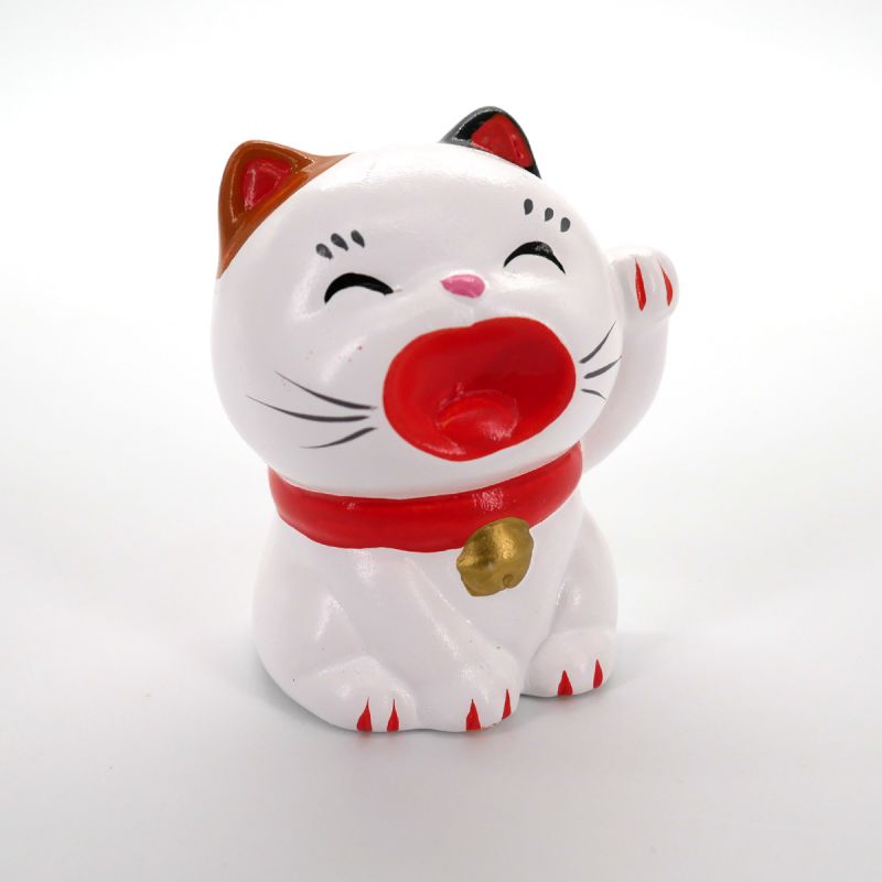 Salvadanaio giapponese manekineko gatto, CHOKIN BAKO, 13 cm