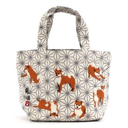 Einkaufstasche aus 100% Baumwolle, CANVA BAG, kleine Shiba Inu