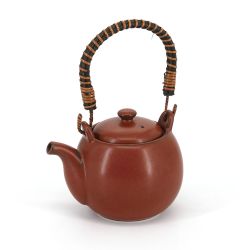 Japanische Keramik-Teekanne - MARUI TIPOTTO - braun