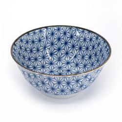 Set of 2 Japanese ceramic bowls - AKA TO AO ASANOA