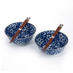 Set of 2 Japanese ceramic bowls - HA NO MORI