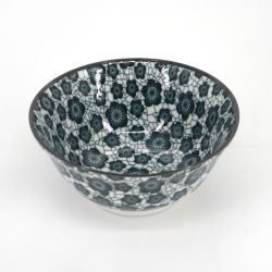 Set mit 2 japanischen Keramikschalen - KURO UME