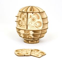 Puzzle Holzkunst Daruma, KI-GU-MI PLUS