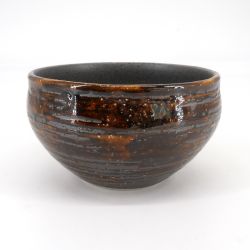 Japanese ramen bowl - ORIBE NAGOMI - brown