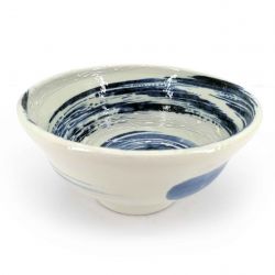 Cuenco donburi de cerámica japonesa - AO UZUMAKI