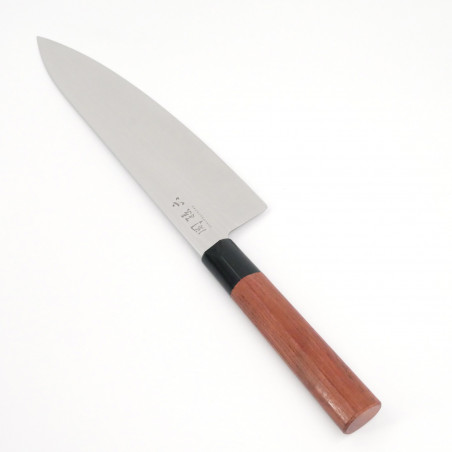 couteau de cuisine 20 cm japonais KAI Seki Magoroku red wood