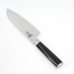 couteaux de cuisine japonais KAI Santoku SHUN acier damas