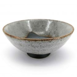 Japanese ceramic rice bowl - SANKAKKEI