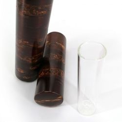 Vaso decorativo giapponese con corteccia di ciliegio, KABA-ZAIKU