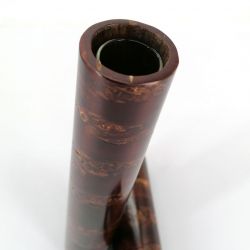 Japanese decorative vase with cherry bark, KABA-ZAIKU