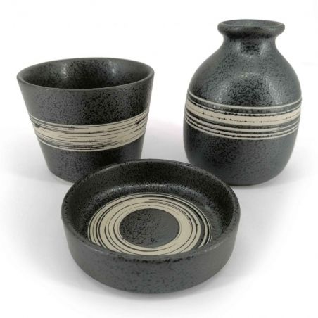 Set di piattini in ceramica giapponese - KASSHOKUBURU