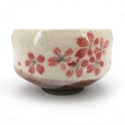 Japanese bowl for tea ceremony - SAKURA