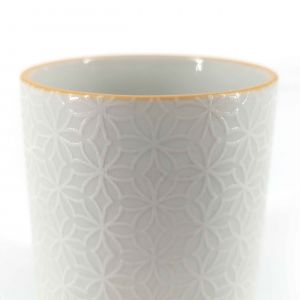 Japanische Keramik-Teetasse, weiß - SHIPPO