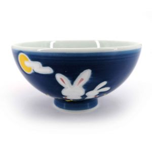 Small Japanese ceramic bowl - AO USAGI