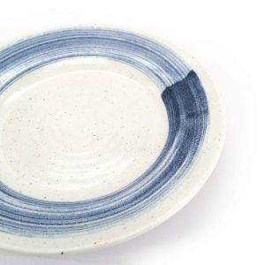 Piatto in ceramica giapponese modelli BURASHI - Blu