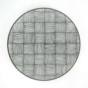 Set of 5 Japanese round plates - SETTO