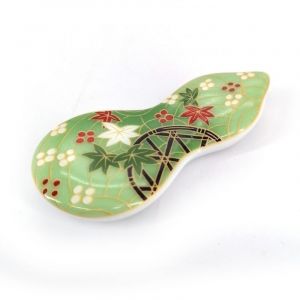 Japanese ceramic chopsticks holder - MIDORI HYOTAN