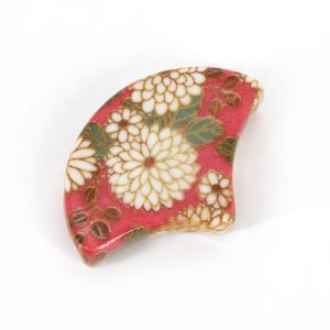 Poggia bacchette in ceramica giapponese - ITTAI - rosso