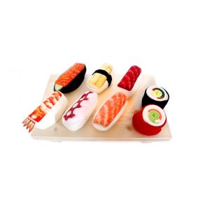 Japanische Sushi-Socken - LACHS-EIER