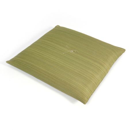 Coussin en natte paille de riz TSUMUGI 45x45cm