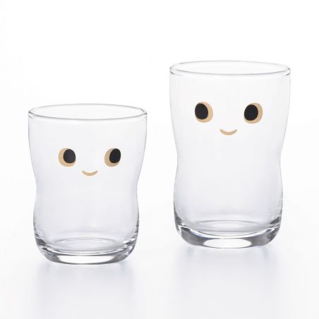 Set of 2 Japanese glasses - TSUYOIKO