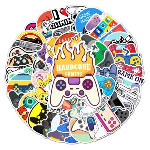 Lotto di 50 adesivi giapponesi, Kawaii Gamer Stickers-PUREYA